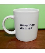 AMERICAN AIRLINES Coffee Mug Dark Blue on White LOGO on Both Sides VINTAGE - $460.23 MXN