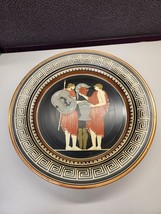 16&quot; Copper Plate Odysseus And Neoptolemus Hand Made In Greece Wall Hanging - £26.18 GBP