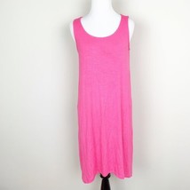 J Jill Dress Sleeveless Barbie Pink Size XS Rayon Spandex With Pockets - £24.33 GBP