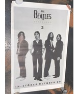 THE BEATLES  ANTHOLOGY 3  ORIGINAL ROCK PROMO POSTER (1996) 35x23 B&amp;W - $888.38 MXN