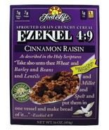 Food For Life Ezekiel 4:9 Sprouted Crunchy Cereal - Cinnamon Raisin 16 oz Box - $13.81
