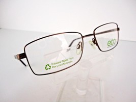 Earth Conscious Optics (ECO) Mod 1044 (BWN) Brown 55  x 17   Eyeglass Frame - £14.88 GBP