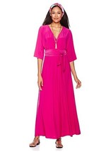 Wedding Cocktail Cruise Church evening Vacation Maxi Dress &amp; Scarf plus ... - $99.99