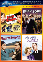 Buck Privates, Duck Soup, Road to Morocco, My Man Godfrey (DVD) NEW - £9.69 GBP