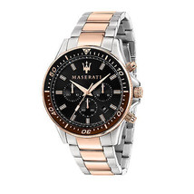 Maserati Sfida R8873640009 Orologio cronografo quadrante nero orologio... - £159.02 GBP