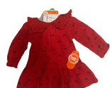 Wonder Nation Baby Girl Christmas Dress With Footed Tights Set Size 12 M... - $14.84
