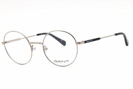 GANT GA3287 012 Shiny Dark Ruthenium 52mm Eyeglasses New Authentic - $35.70
