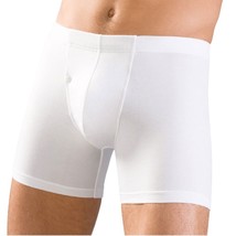 Men&#39;s Boxer With Side Opening Stretch Cotton Button Cotonella 8308 - $17.48