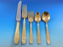 Wedgwood Gold by International Sterling Silver Flatware Service Dinner 61 pcs - £4,619.31 GBP