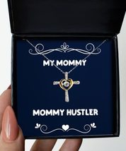Mommy Gifts for Mom, Mommy Hustler, Funny Mommy Cross Dancing Necklace, from Son - £39.12 GBP