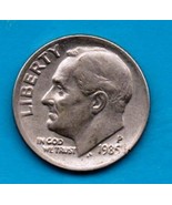 1985 P Roosevelt Dime - Circulated - Moderate Wear About VF - £3.73 GBP