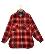 VTG Pendleton Shirt Mens Extra Large Red Outdoors Man Plaid Flannel Wool 80s 90s - $98.99