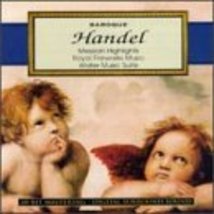 Messiah-Highlights/Royal Fireworks/&amp; [Audio CD] Handel, G.F. - £9.39 GBP