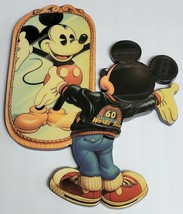 DISNEY MICKEY MOUSE 60TH ANNIVERSARY WORLD TOUR WALL PLAQUE 1928 - 1988 18&quot; - $2,421.99 MXN