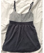 Lululemon Bliss Tank Top Gray Size 4 Built In Bra Bin QQ - $24.98 CAD