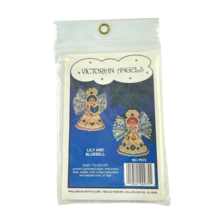 Willmaur Crafts Victorian Angels Cross Stitch Ornament Kit Lily Bluebell... - £9.82 GBP