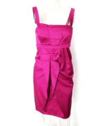 NEW! Rare Luxe LIU JO Purple Magenta Fuchsia Pencil Corset Dress Frills ... - £62.53 GBP