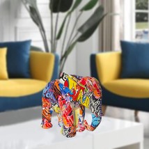 Elephant Asian Multicolor 23*12.5*18.5 - £135.92 GBP