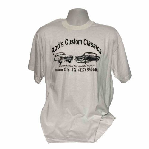 Primary image for Vintage Hot Rod Shop Mens XL T Shirt Rods Custom Classics Haltom City Texas