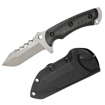 Munetoshi 9" Tactical Combat Fixed Blade Knife G10 Handle Kydex Belt Cli... - $25.72