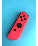 OEM Nintendo Switch Right Side Joy Con Controller HAC-016 Neon Red #U4526 - £22.22 GBP