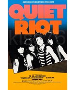 QUIET RIOT 12 29 1983 / Louisville KY 20 x 30 Concert Poster Clean Clear... - €38,76 EUR