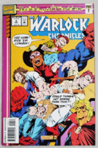 The Warlock Chronicles # 6 Marvel Comic Book Adam Warlock Guardians Cosmic 1993 - £8.69 GBP