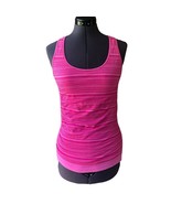 Electric Yoga Women&#39;s Racerback Scoop-Neck Hot Pink Athletic Top Tank Small - $369.07 MXN