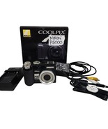 NIKON COOLPIX P5000 10.0MP DIGITAL CAMERA Charger Cords *Not Charging - $43.65