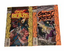 Ghost Rider Road To Vengeance # 14 &amp; 41 Marvel Comics 1993 - £3.76 GBP