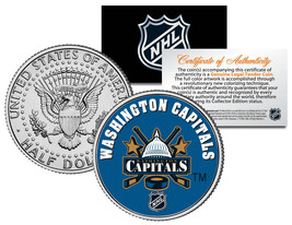Washington C API Tals Nhl Hockey Jfk Kennedy Half Dollar U.S. Coin * Licensed * - £6.69 GBP
