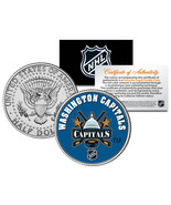 WASHINGTON CAPITALS NHL Hockey JFK Kennedy Half Dollar U.S. Coin * LICEN... - £6.76 GBP