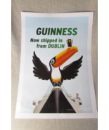 2006 &#39;Now Shipped In From Dublin&#39; Titanic Design Guinness Advertising Po... - $23.62