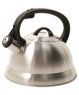 Mr. Coffee Flintshire 1.75 Qt. Stainless Steel Whistling Tea Kettle - £37.20 GBP