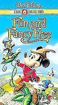 Disney Fun and Fancy Free VHS 2000 Gold Collection Edition RARE - £11.79 GBP