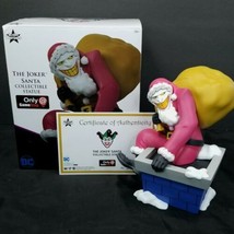The Joker Santa Collectible Statue Christmas Batman DC GameStop Limited ... - $59.39