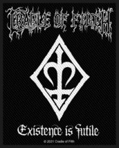 Cradle Of Filth Existence Is Futile 2021 Woven Sew On Patch Official Merchandise - £3.97 GBP