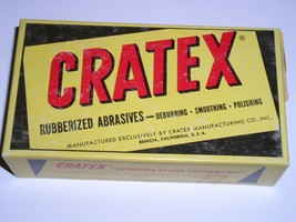 Cratex Rubberized Abrasives Dental Lab 7/8 X 1/8 Xtra Fine Full Box 100 ... - $49.99