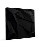 Dark Geometric Design 8x8 Canvas Print - $55.00