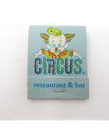 Circus Restaurant &amp; Bar Vintage Matchbook 1980&#39;s Houston Texas Matchbox ... - $6.99