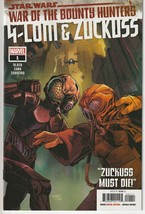 Star Wars War Bounty Hunters 4-LOM Zuckuss #1 (Marvel 2021) &quot;New Unread&quot; - £3.63 GBP