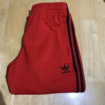 NEW MENS ADIDAS ORIGINALS SUPERSTAR TRACK PANTS ~ SIZE SMALL  #IZ0034 re... - $49.70