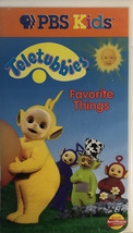 Vintage Pbs Kids Teletubbies-Favorite Things(Vhs 1999)TESTED-RARE-SHIPS N 24 Hrs - $22.62