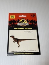 NOS Jurassic Park Temporary Tattoos.  New In Package Vintage Dinosaur JPT1 - $4.50