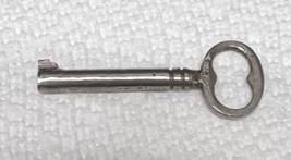 Antique Metal Key Miniature 1 3/4 Inch Dark Metal Steampunk o - $12.38