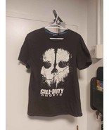 Lot of 2 Call of Duty T Shirts size M Medium ghosts + infinite warfare - $27.44 CAD
