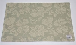(6) Casual Park Manor Reversible Placemats Fruit Cocktail Green 13 X 19 New Home - £20.69 GBP