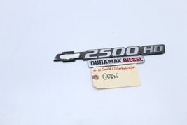 00-06 CHEVROLET SILVERADO 2500 HD DURAMAX DIESEL BADGE Q0856 image 7