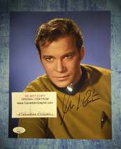 William Shatner Hand Signed Autograph 8x10 Photo COA JSA - £176.52 GBP