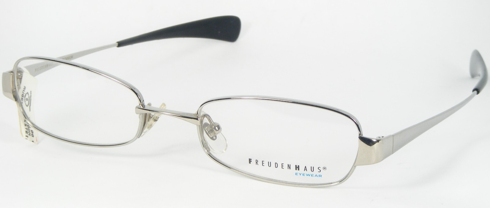 FreudenHaus Lincoln IV Placcato Platino Vista Occhiali Titanio Telaio 46... - $155.59